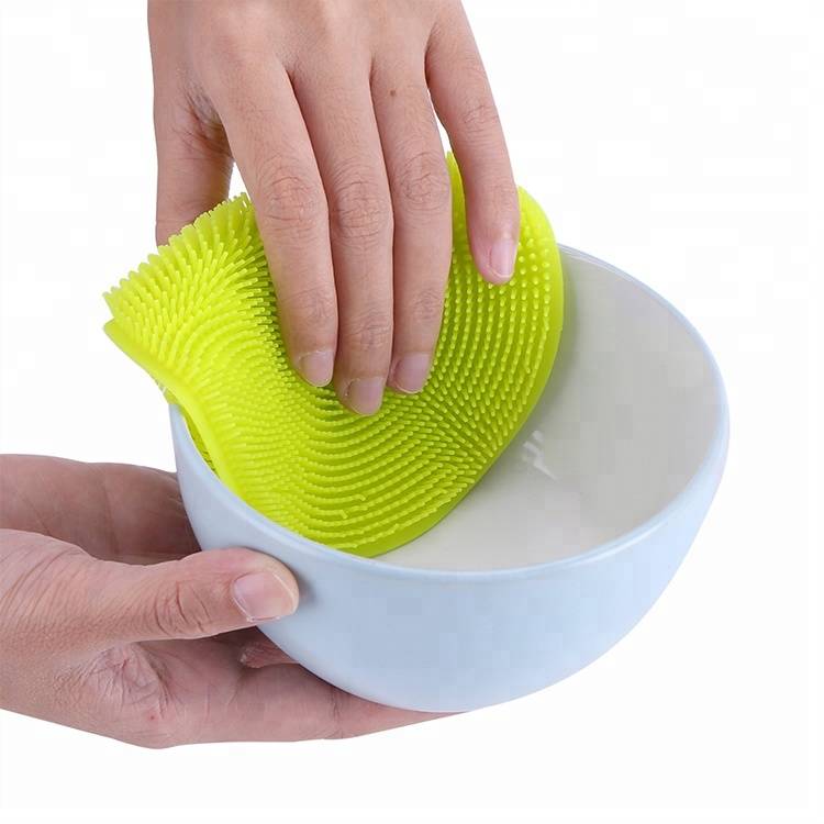 Multi-purpose Food Grade Silicone Dish Cleaning Dishwashing Brush